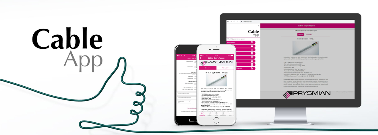 Cable cross-section calculation is easy with CableApp!
