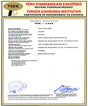 TSEK Certificates
