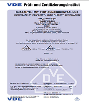 VDE Certificates
